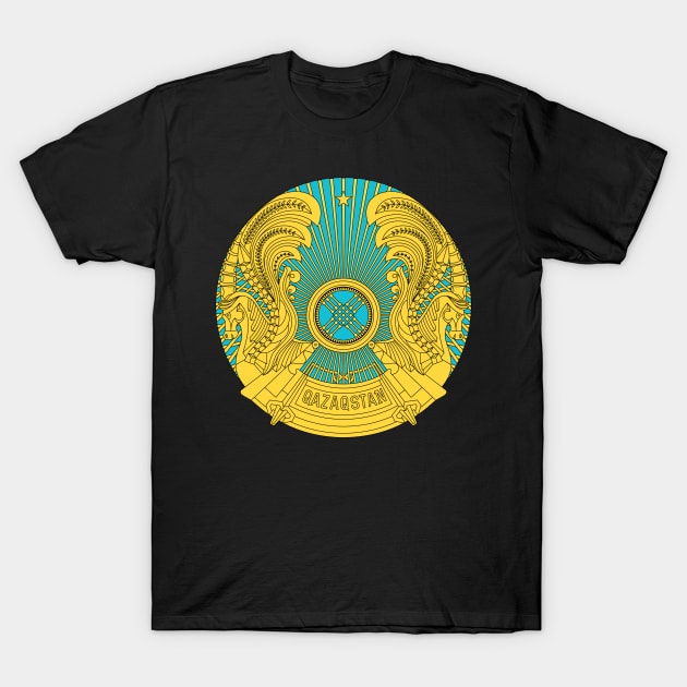 Emblem of Kazakhstan T-Shirt by Wickedcartoons